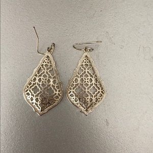 Gold Kendra Scott earrings